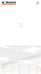 Mobile Screenshot of mrmezzanine.com